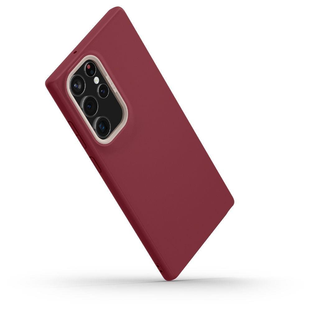 Spigen Spigen Cyrill Samsung Galaxy S22 Ultra Skal Color Brick Sangria Red