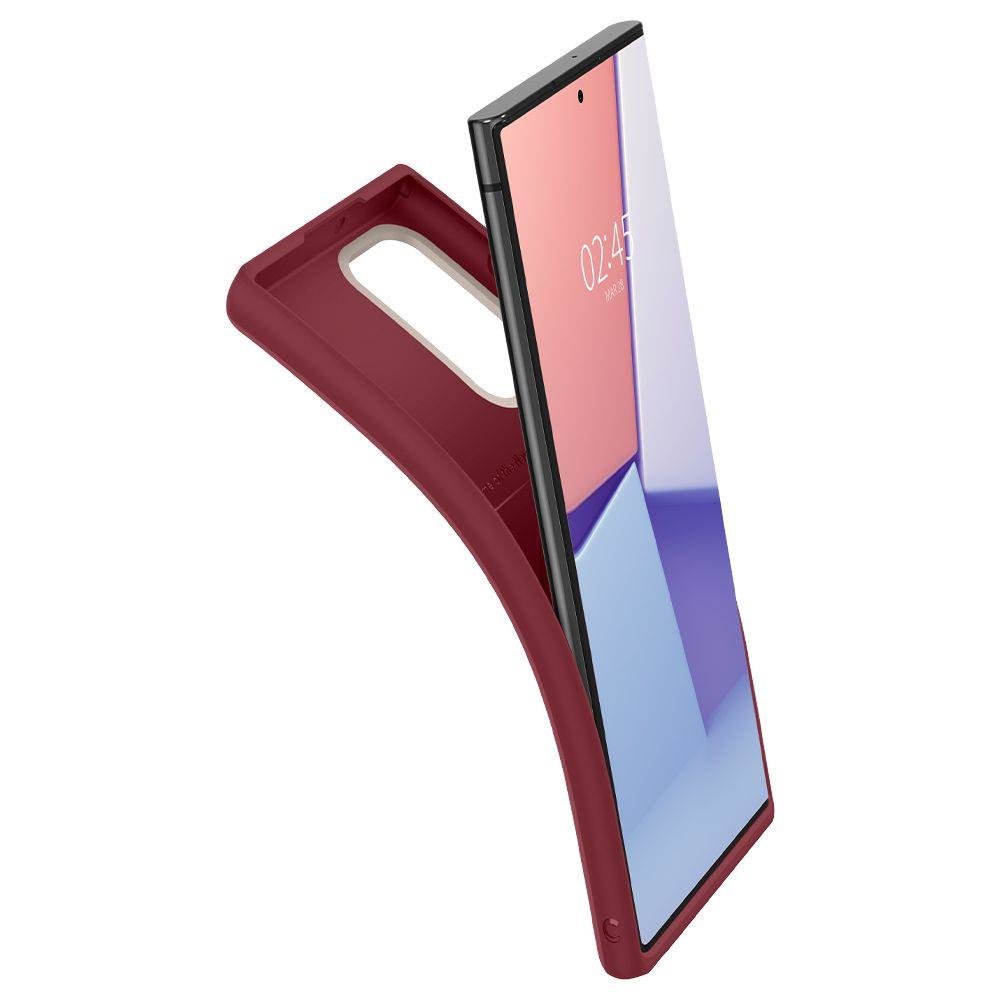 Spigen Spigen Cyrill Samsung Galaxy S22 Ultra Skal Color Brick Sangria Red