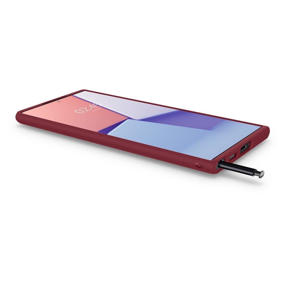 Spigen Spigen Cyrill Samsung Galaxy S22 Ultra Skal Color Brick Sangria Red