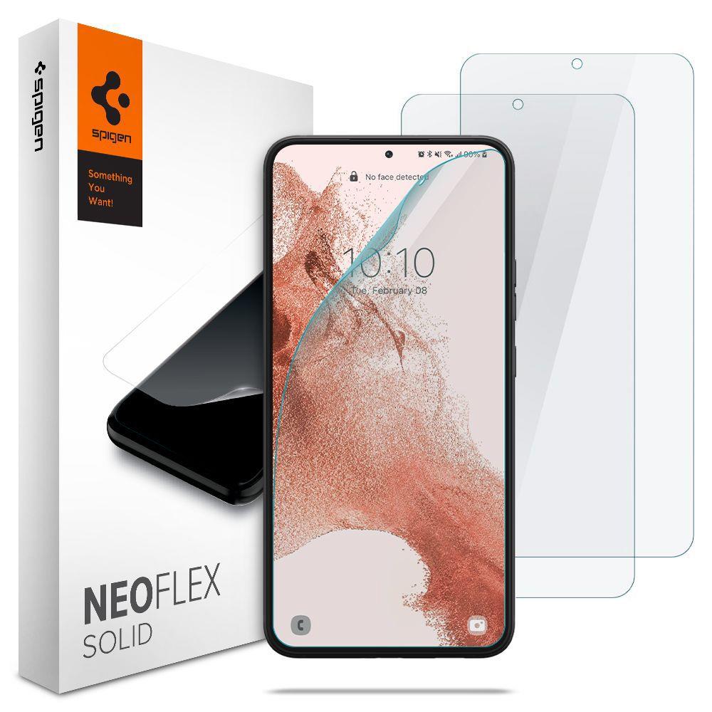 Spigen Spigen Samsung Galaxy S22 2-PACK Neo Flex Hydrogel Skärmskydd