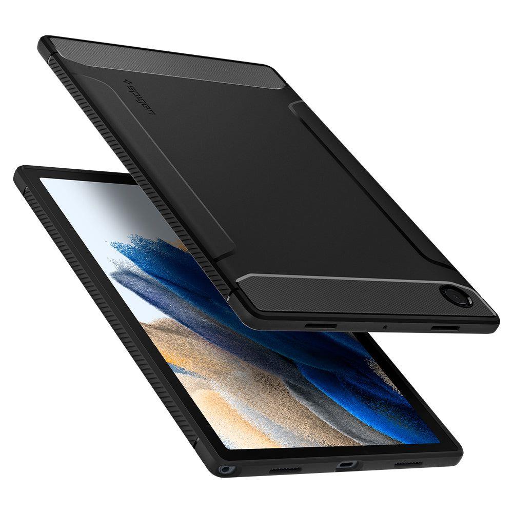 Spigen Spigen Samsung Galaxy Tab A8 10.5 Skal Rugged Armor Svart