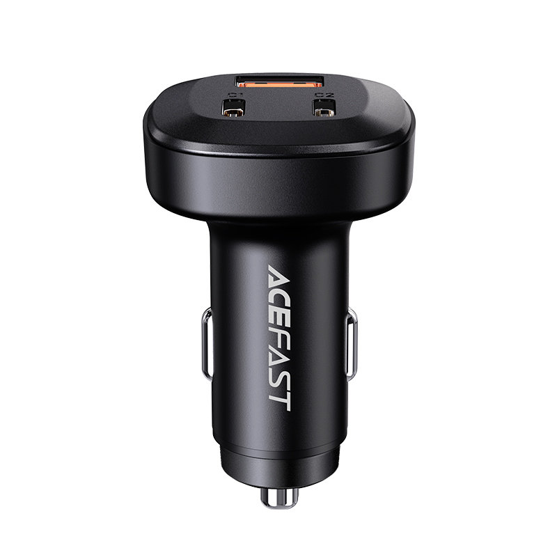 Acefast Acefast 66W PD PPS QC Billaddare 2x USB-C / USB-A Svart