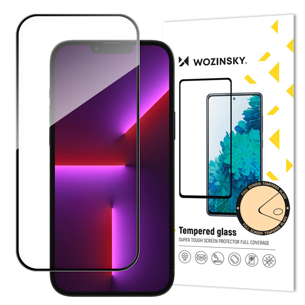 Wozinsky Wozinsky iPhone 14 Pro Skärmskydd Heltäckande Härdat Glas