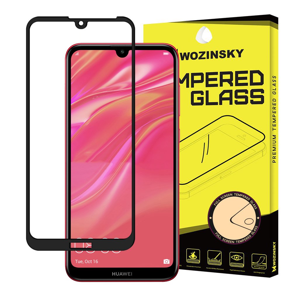  Huawei Y6/Y6s (2019) - Heltäckande Härdat Glas