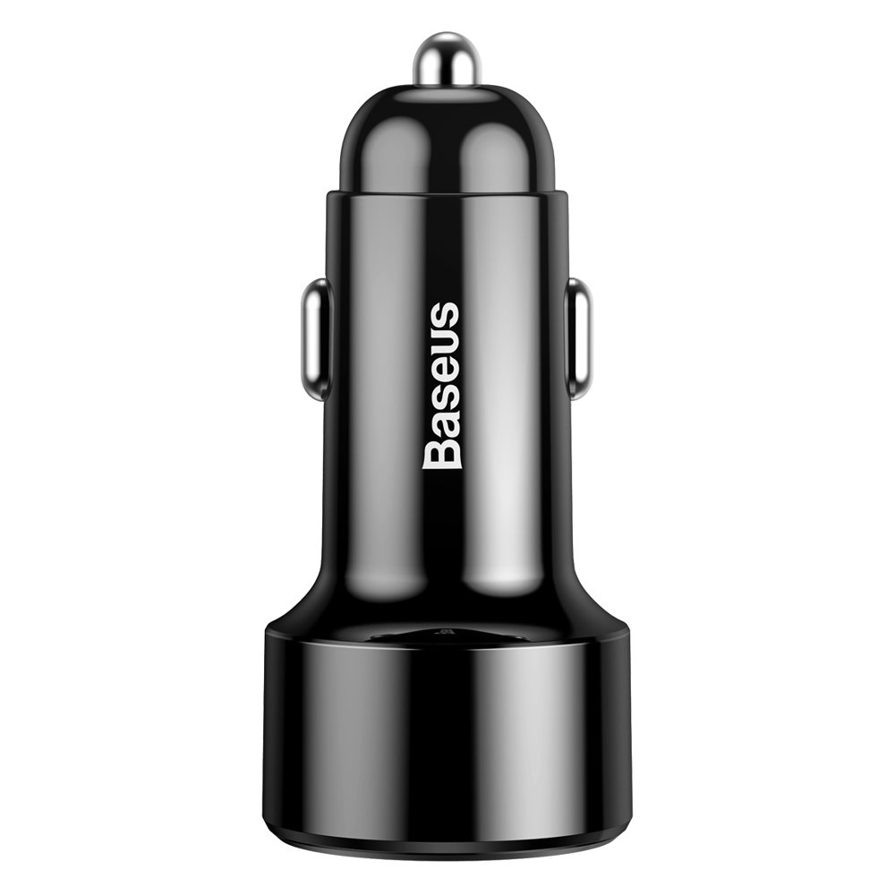 BASEUS BASEUS 45W 6A Billaddare med Type-C PD 4.0/QC 3.0 - Svart
