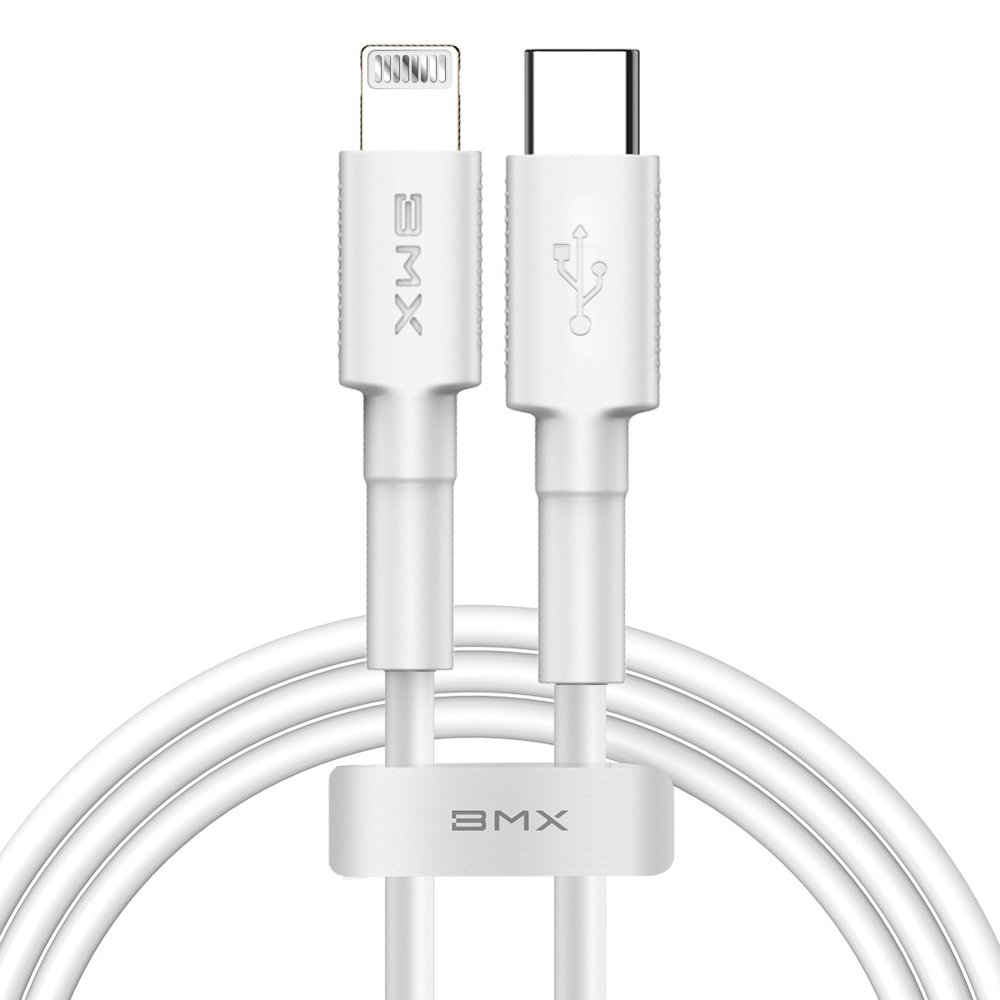 BASEUS Baseus BMX MFi 1.2m 18W USB-C - Lightning Kabel - Vit