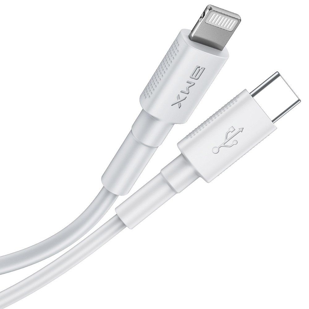 BASEUS Baseus BMX MFi 1.2m 18W USB-C - Lightning Kabel - Vit