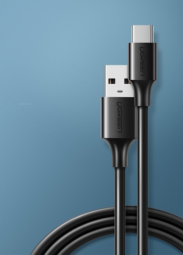 UGREEN Ugreen 3A 3m USB-C Kabel - Svart