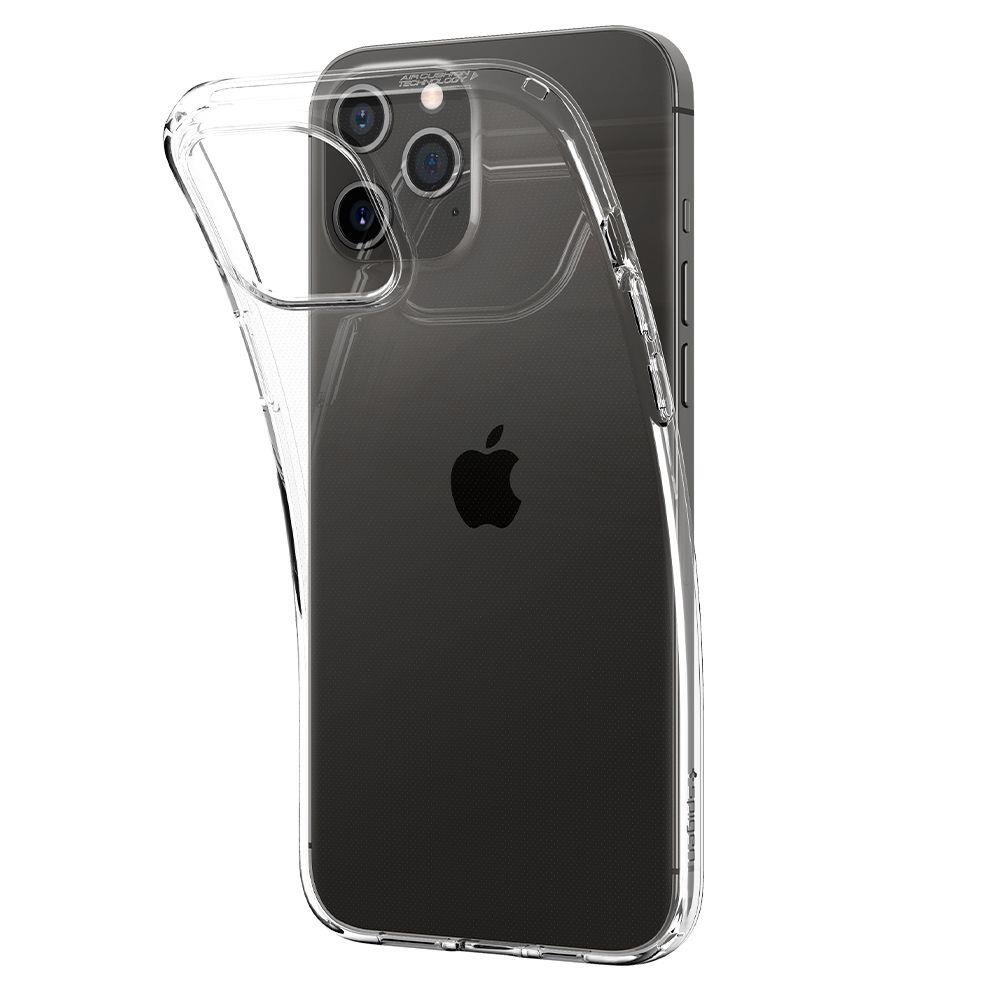 Spigen iPhone 12 / 12 Pro - Spigen Liquid Crystal Clear Skal