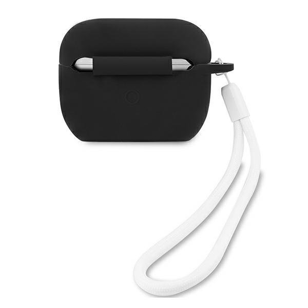 Guess Guess AirPods Pro Skal Silikon Vintage Med Snodd Svart