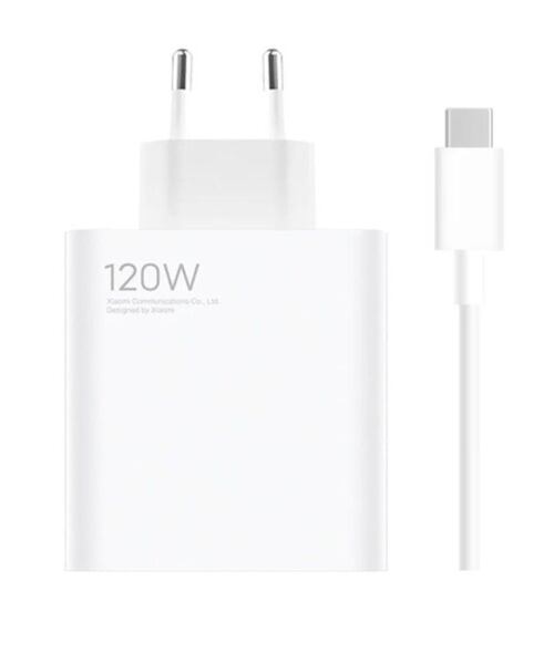 Xiaomi Xiaomi 120W Charging Combo Väggladdare, 1 m USB-C Kabel Vit