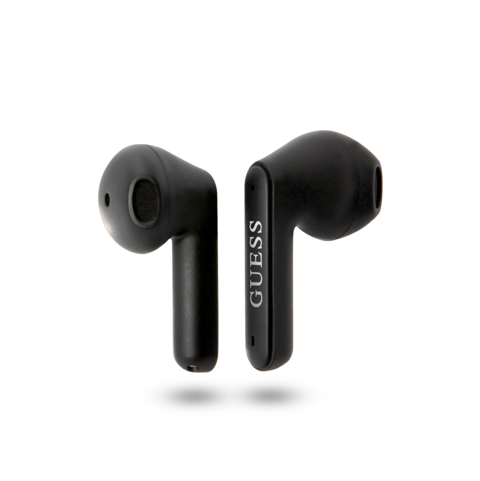 Guess Guess True Wireless Hörlurar Triangle Logo Matt Svart