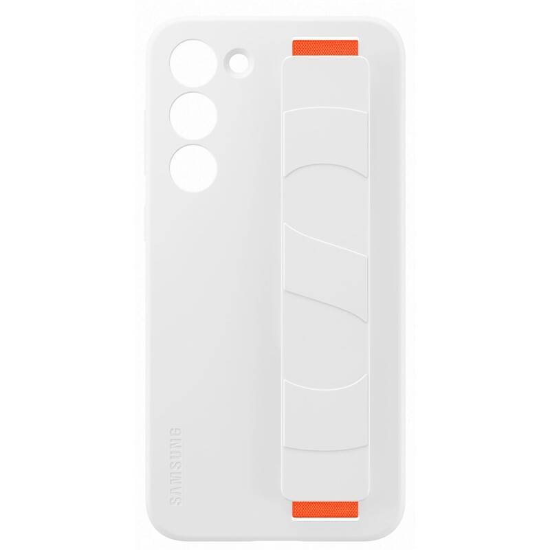 Samsung Samsung Galaxy S23 Plus Skal Silicone with Strap Vit