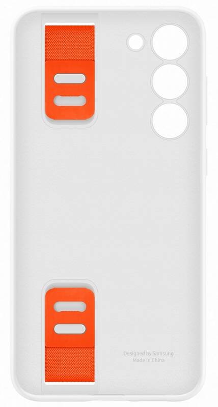 Samsung Samsung Galaxy S23 Plus Skal Silicone with Strap Vit