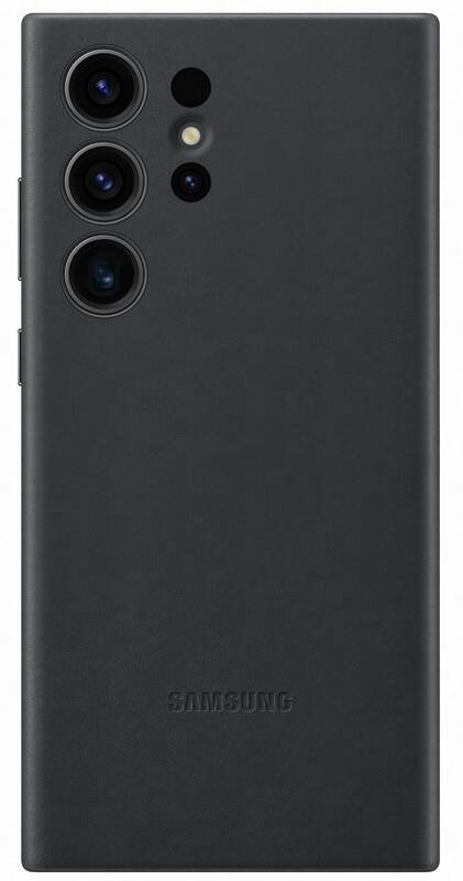 Samsung Samsung Galaxy S23 Ultra Skal Leather Cover Svart