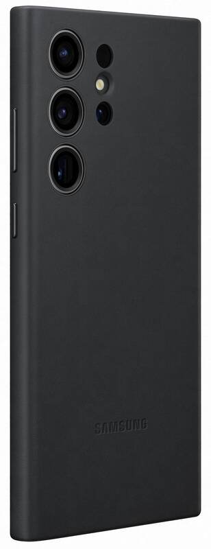 Samsung Samsung Galaxy S23 Ultra Skal Leather Cover Svart
