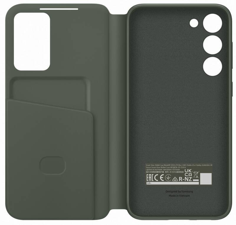 Samsung Samsung Galaxy S23 Plus Fodral Clear View Khaki