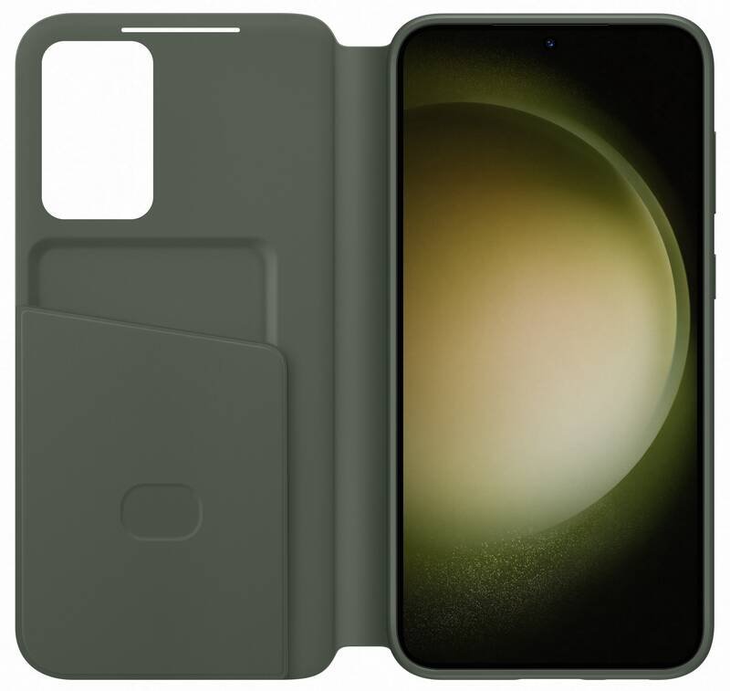 Samsung Samsung Galaxy S23 Plus Fodral Clear View Khaki