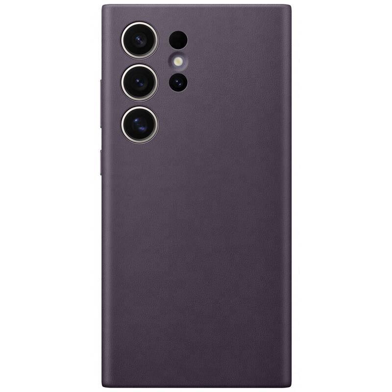Samsung Samsung Galaxy S24 Ultra Skal Vegan Leather Dark Violet