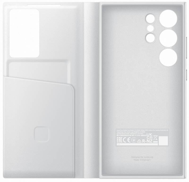 Samsung Samsung Galaxy S24 Ultra Fodral Smart Clear View White