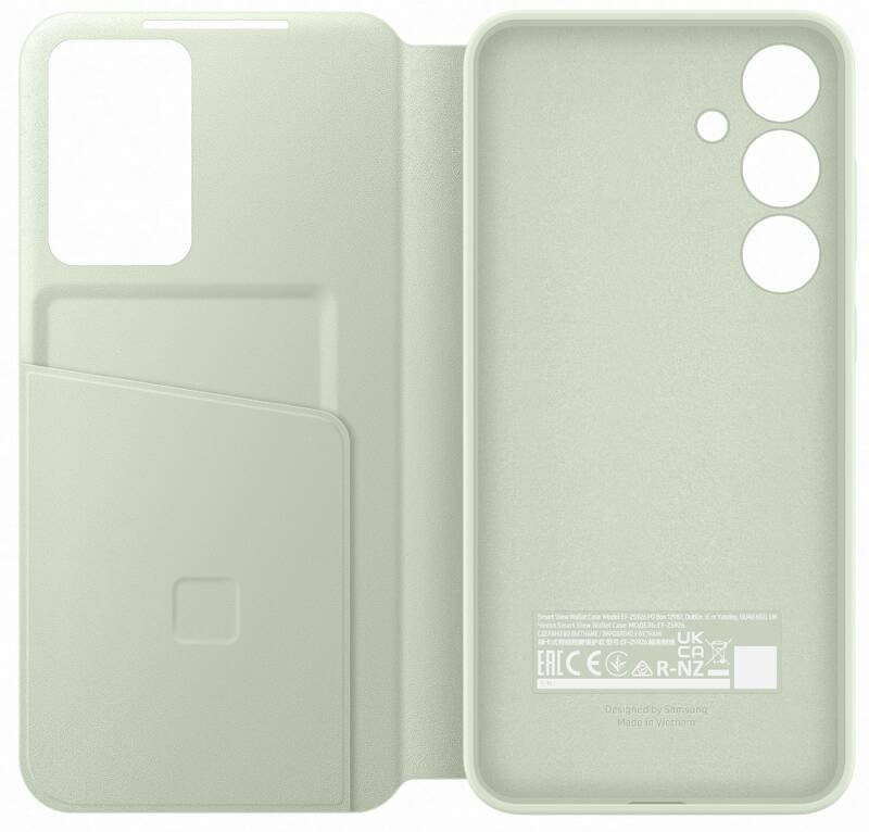 Samsung Samsung Galaxy S24 Plus Fodral Smart Clear View Light Green