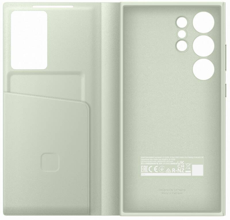 Samsung Samsung Galaxy S24 Ultra Fodral Smart Clear View Light Green