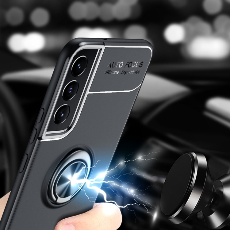  Samsung Galaxy S22 Skal Ring Svart