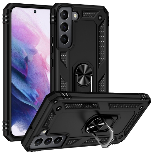  Samsung Galaxy S22 Skal Ring Armor Hybrid Svart