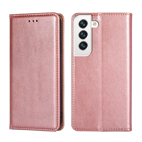  Samsung Galaxy S22 Fodral Flip Läder Roséguld