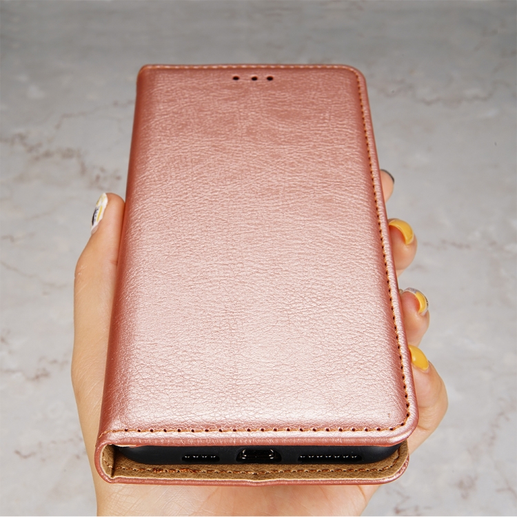  Samsung Galaxy S22 Fodral Flip Läder Roséguld