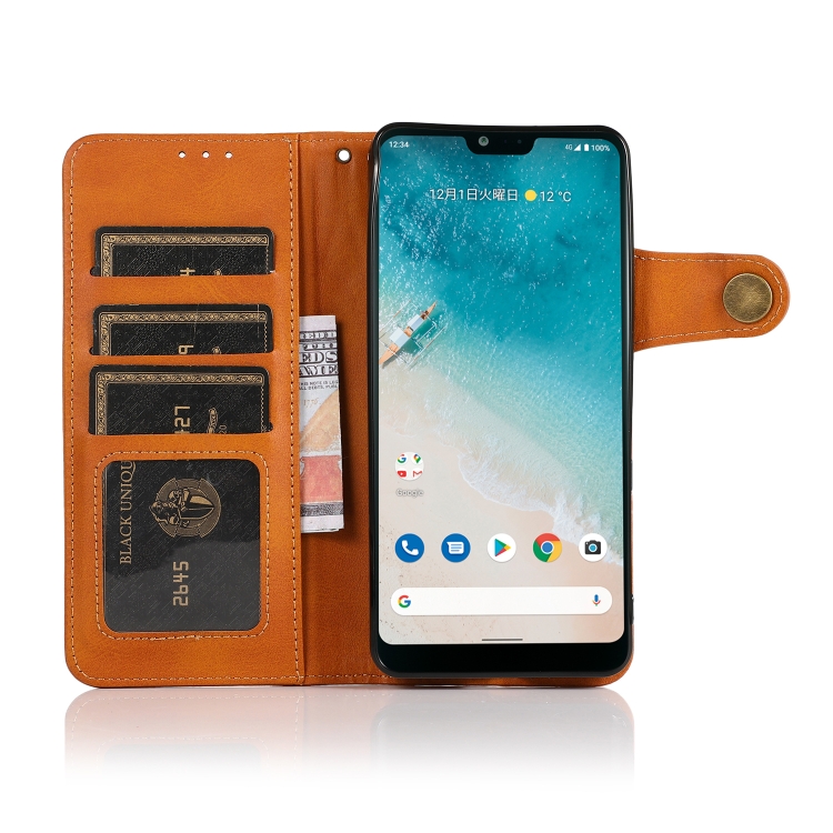 KHAZNEH KHAZNEH Samsung Galaxy S22 Fodral Läder Brun