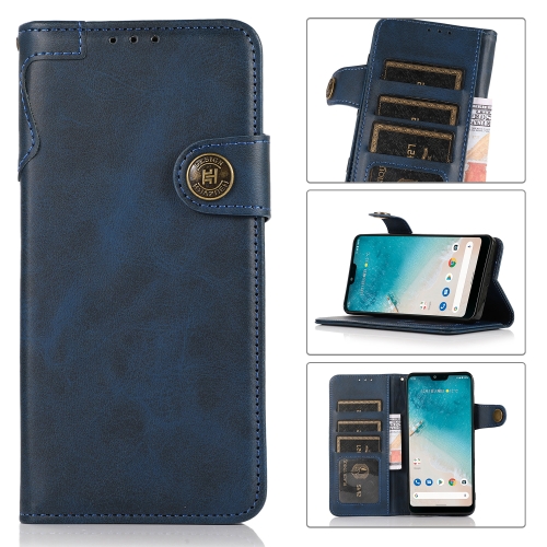 KHAZNEH KHAZNEH Samsung Galaxy S22 Fodral Läder Blå