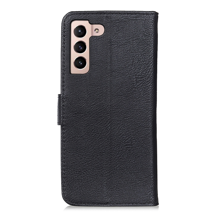 KHAZNEH KHAZNEH Samsung Galaxy S22 Fodral Läder Svart