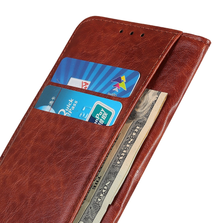  Samsung Galaxy S22 Fodral Crazy Horse Retro Brun