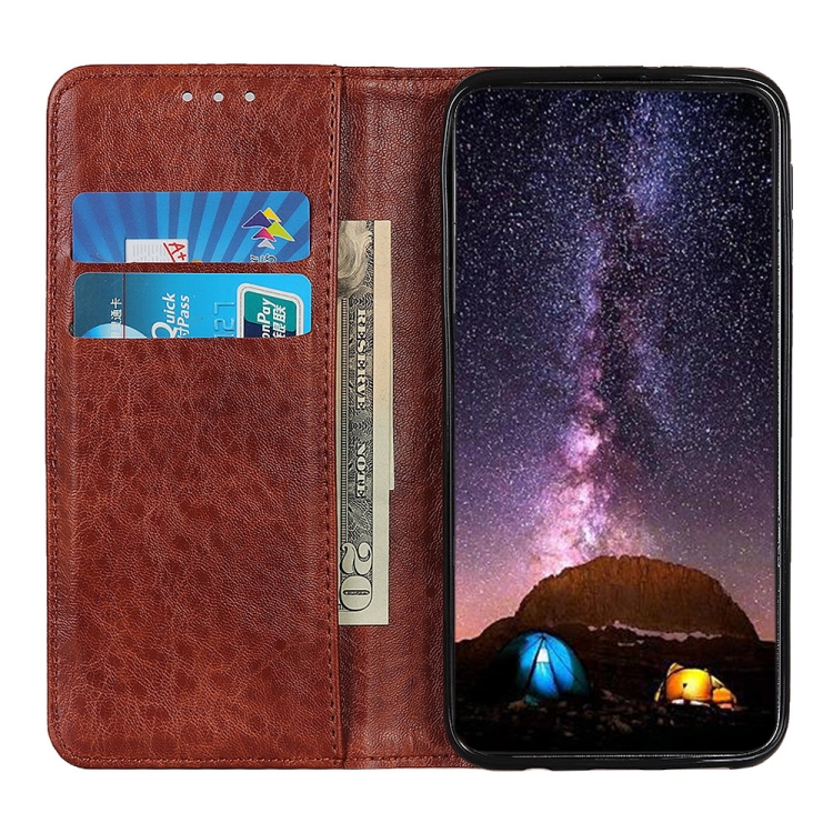  Samsung Galaxy S22 Fodral Crazy Horse Retro Brun
