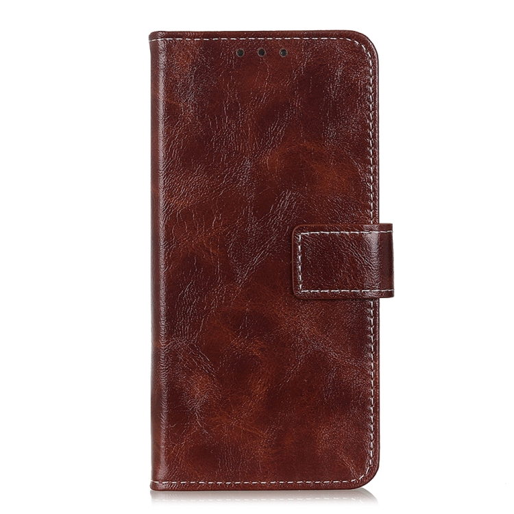  Samsung Galaxy S22 Fodral Retro Crazy Horse Brun