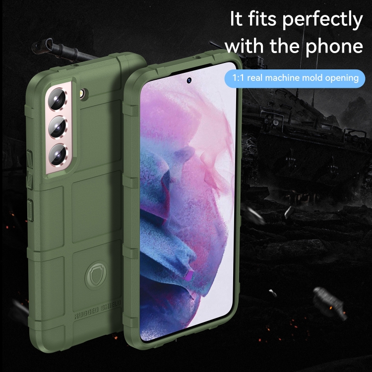  Samsung Galaxy S22 Skal Robust Grön