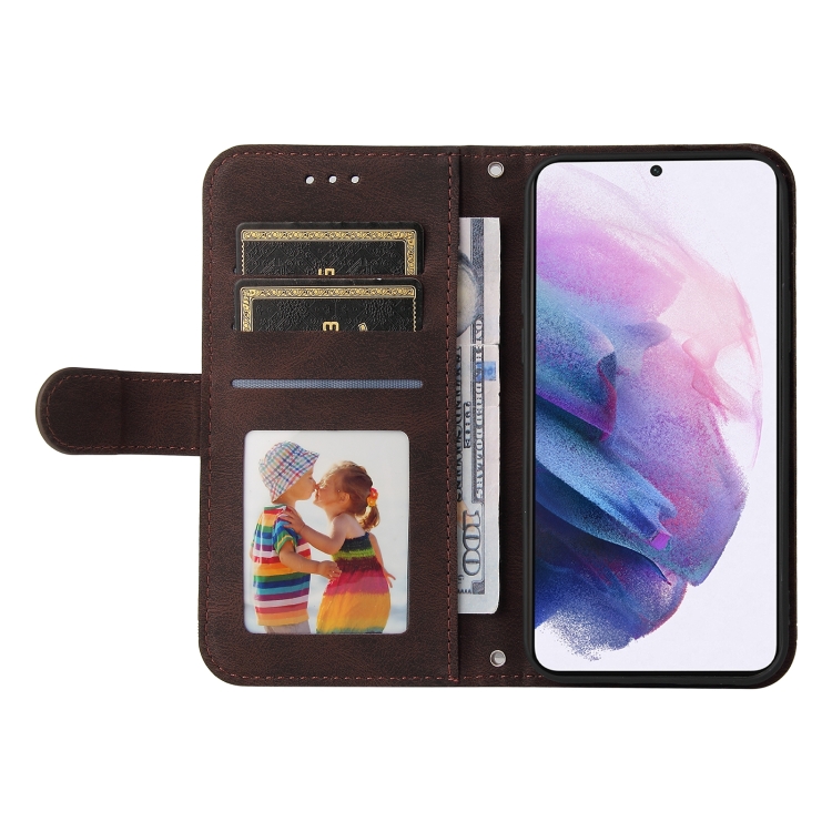  Samsung Galaxy S22 Fodral Skin Touch Brun