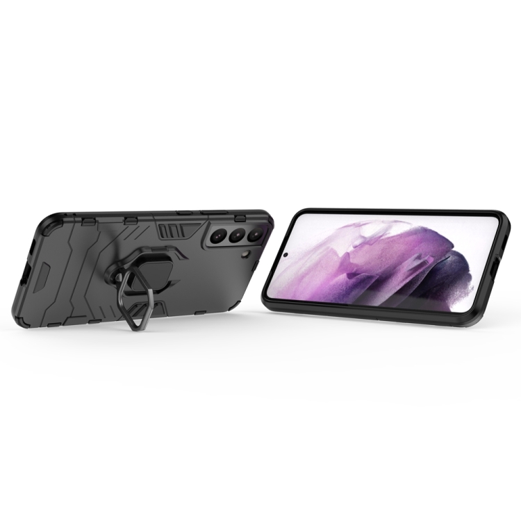  Samsung Galaxy S22 Skal Hybrid Ring Armor Svart