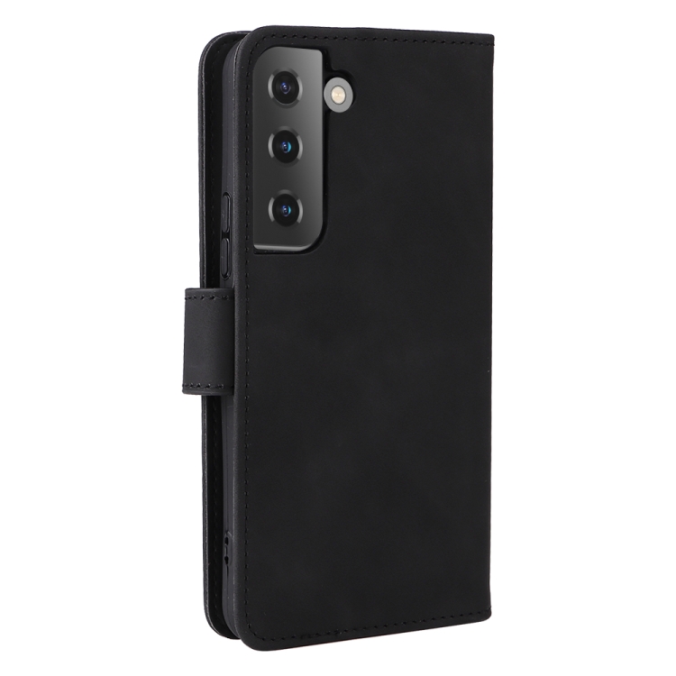  Samsung Galaxy S22 Fodral Skin Touch Läder Svart