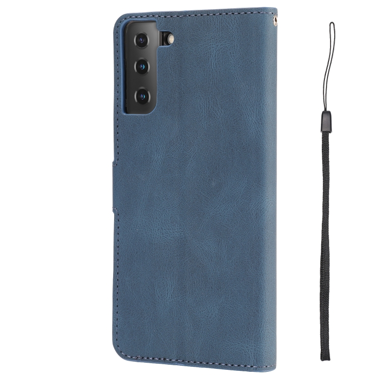  Samsung Galaxy S22 Fodral Skin Touch Blå