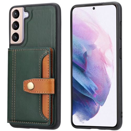 Samsung Galaxy S22 Skal Med Plånboksfunktion Grön
