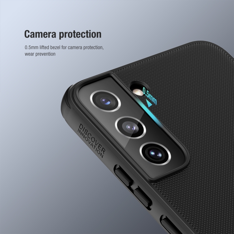 NILLKIN NILLKIN Samsung Galaxy S22 Skal Frosted Shield Blå