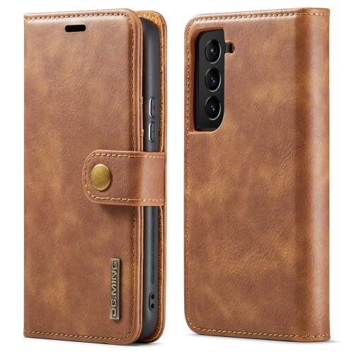 DG.MING DG.MING Samsung Galaxy S22 Fodral 2in1 Magnet Fodral / Skal Brun
