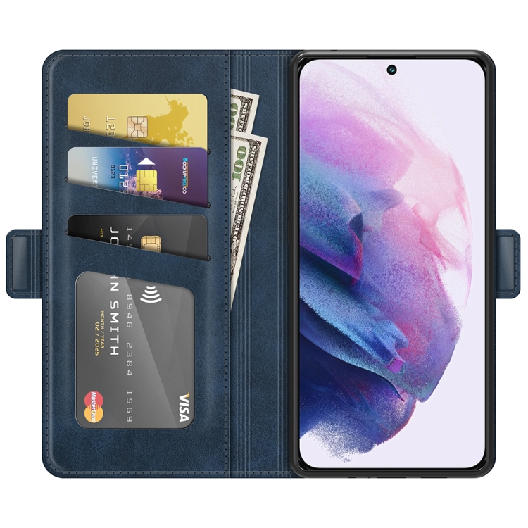  Samsung Galaxy S22 Fodral Magnetisk Stängning Blå
