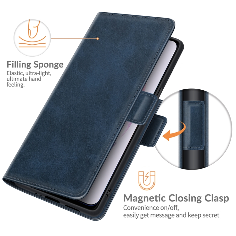  Samsung Galaxy S22 Fodral Magnetisk Stängning Blå