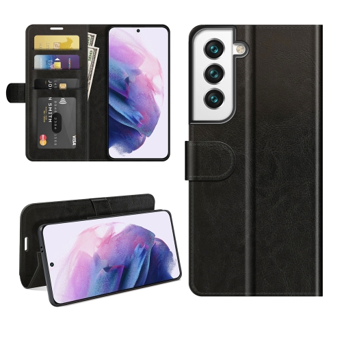  Samsung Galaxy S22 Fodral Läder Svart