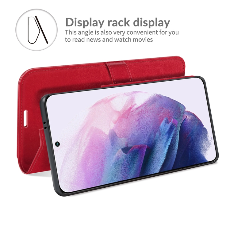  OnePlus 7 Fodral Läder - Röd