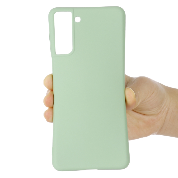  Samsung Galaxy S21 FE Skal Liquid Silikon Grön