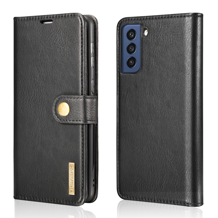 DG.MING DG.MING Samsung Galaxy S21 FE 2in1 Magnet Fodral / Skal Svart
